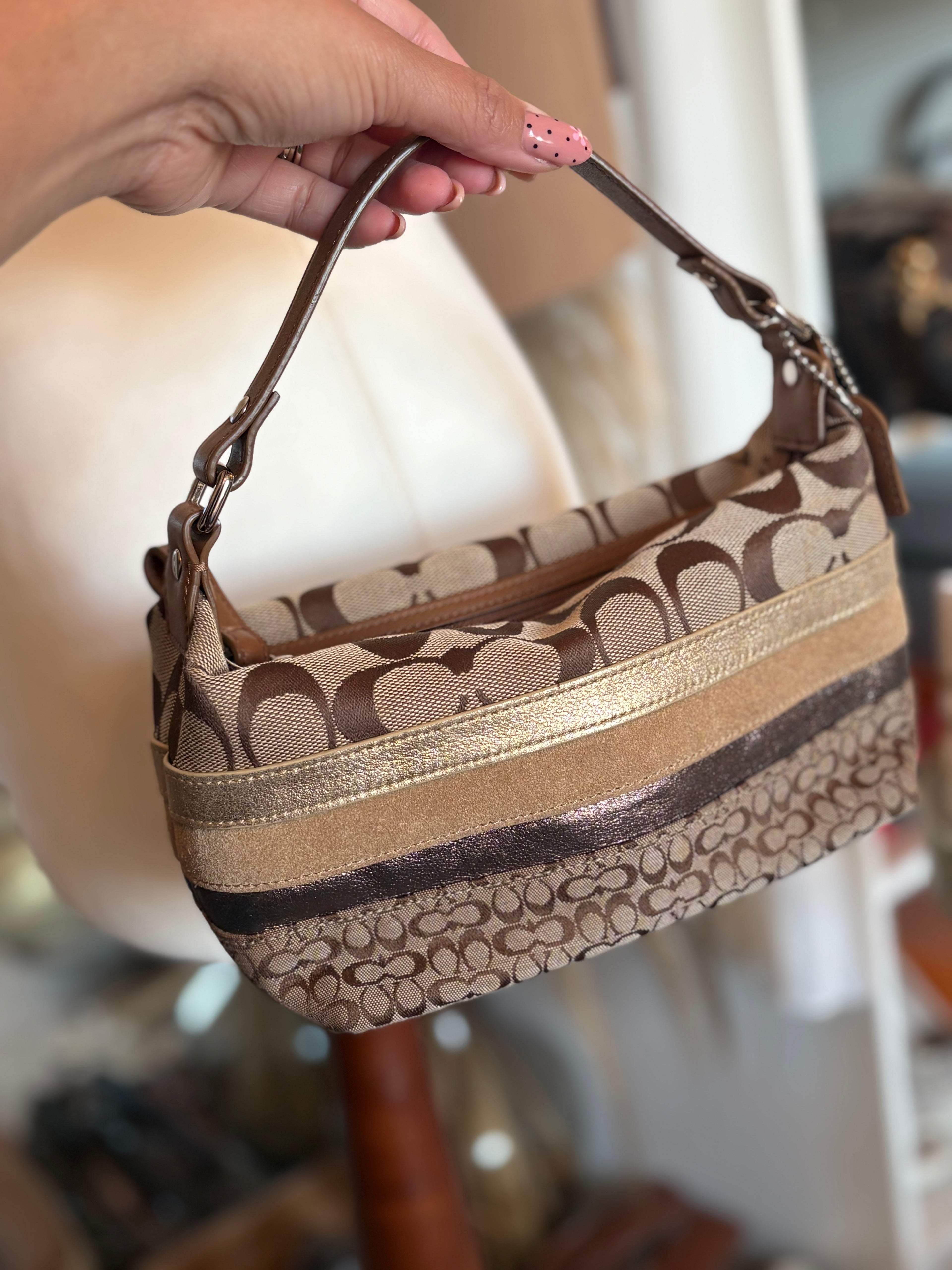 Coach mini shoulder bag