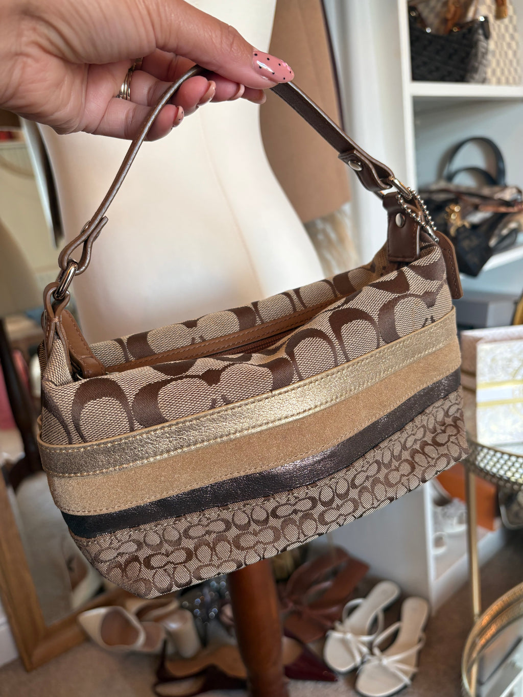 Coach mini shoulder bag