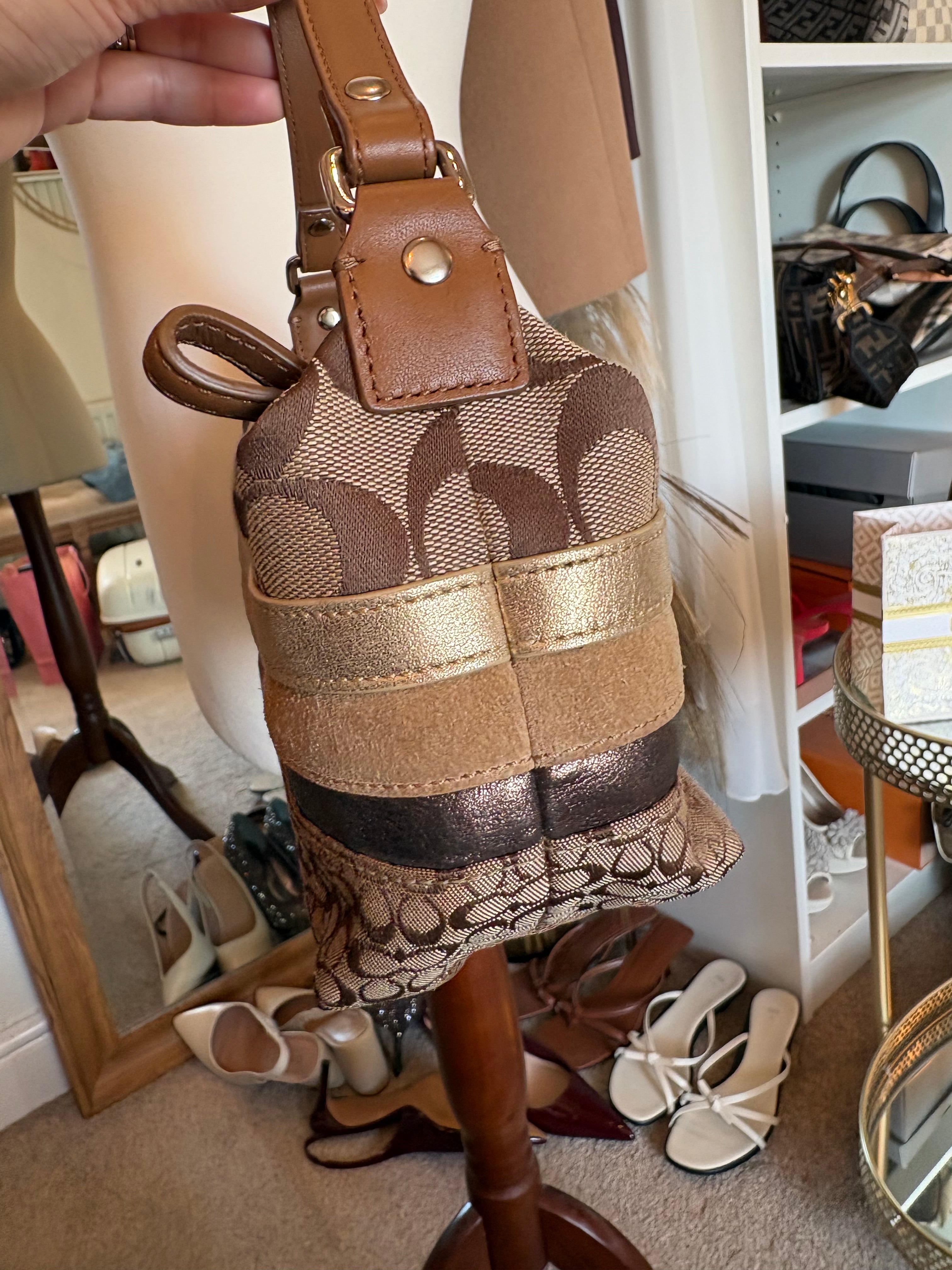 Coach mini shoulder bag