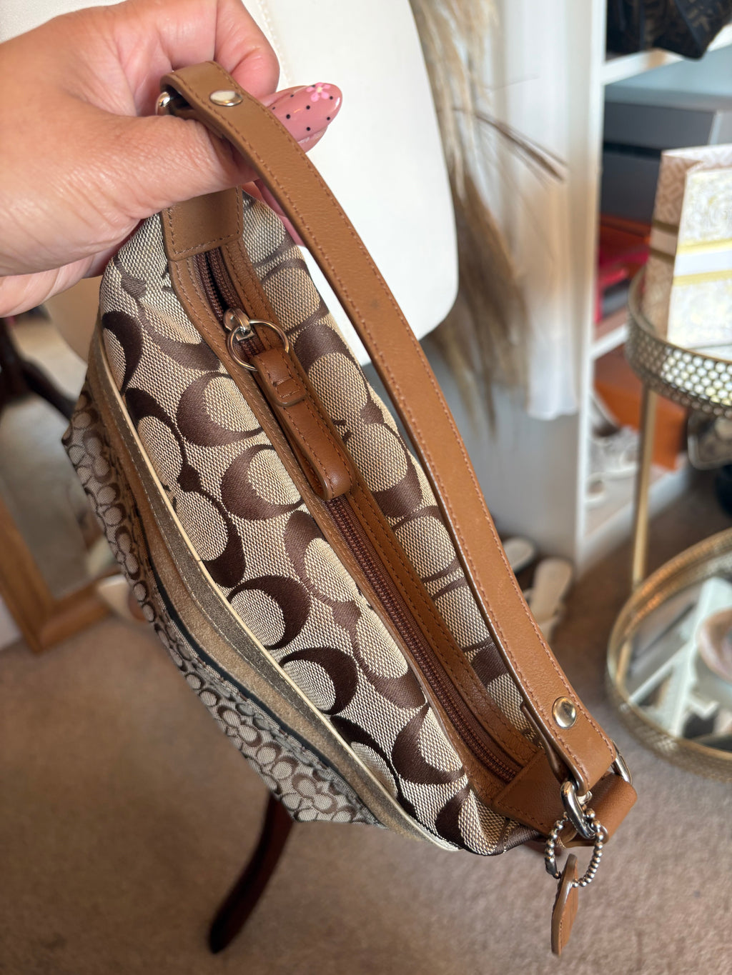 Coach mini shoulder bag