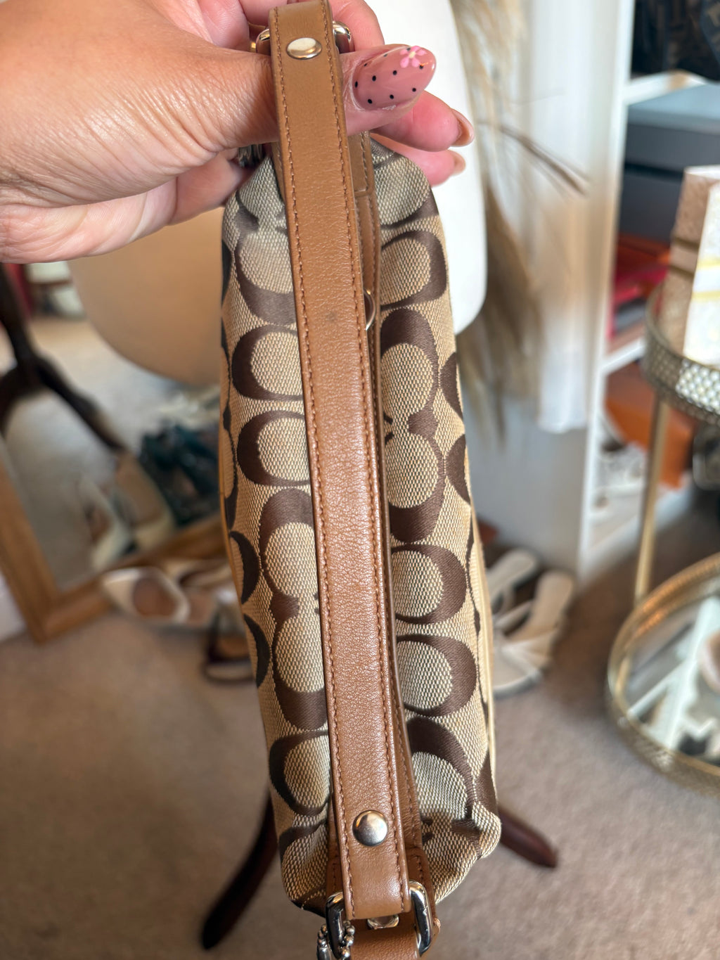 Coach mini shoulder bag